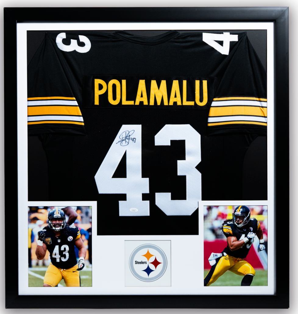 Troy Polamalu  - Jersey Firmado Pittsburgh Steelers