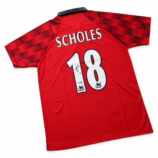 Paul Scholes - Jersey Firmado Manchester United