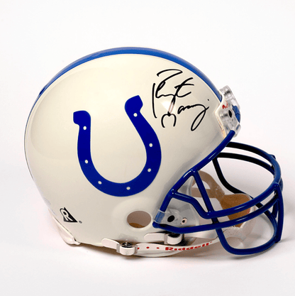 Peyton Manning - Casco Firmado Indianapolis Colts