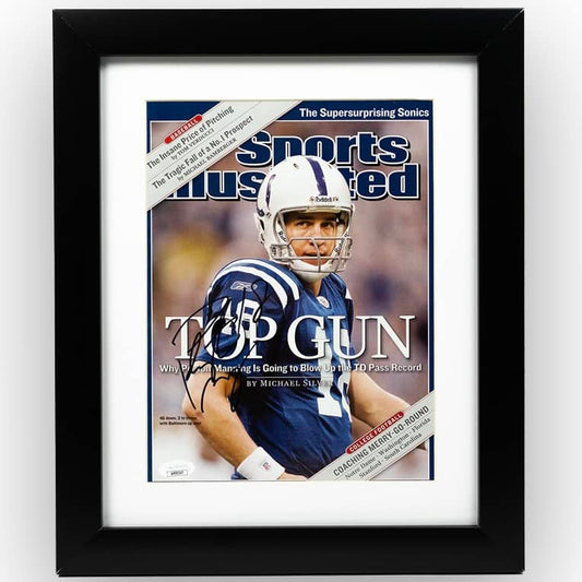 Peyton Manning - Fotografía Firmada Indianapolis Colts