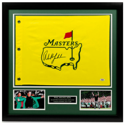 Phil Mickelson - Bandera Firmada The Masters
