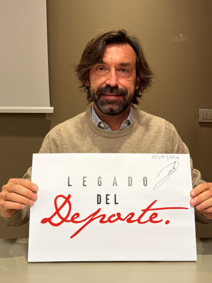 Andrea Pirlo - Jersey Firmado Italia