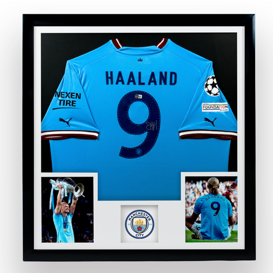 Erling Haaland - Jersey Firmado Manchester City