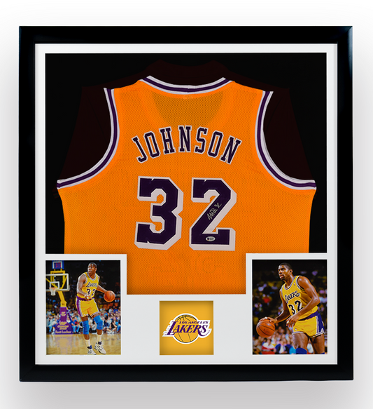 Magic Johnson - Jersey Firmado Los Angeles Lakers