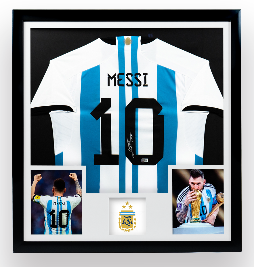 Leo Messi - Jersey Firmado Argentina
