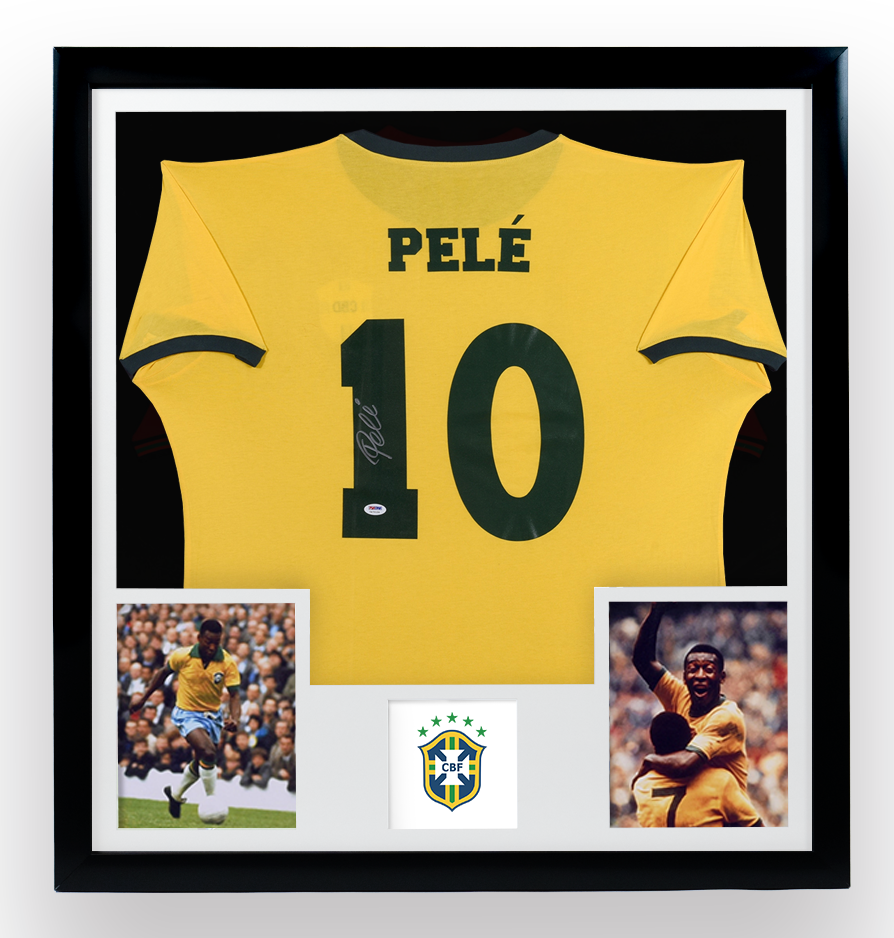 Pelé - Jersey Firmado Brasil