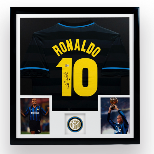 Ronaldo Nazario - Jersey Firmado Inter de Milán