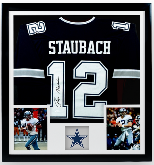 Roger Staubach - Jersey Firmado Dallas Cowboys
