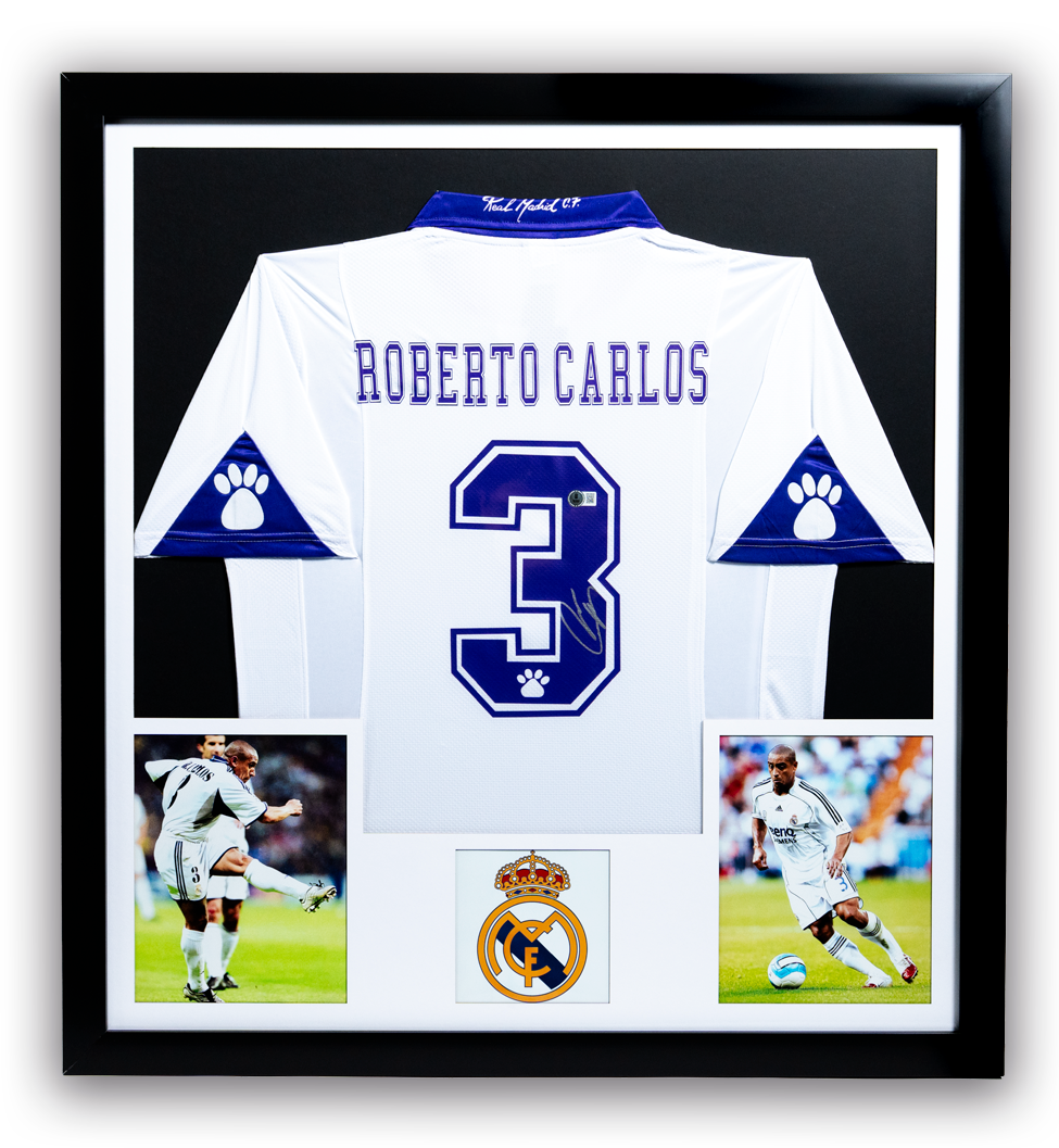 Roberto Carlos - Jersey Firmado Madrid