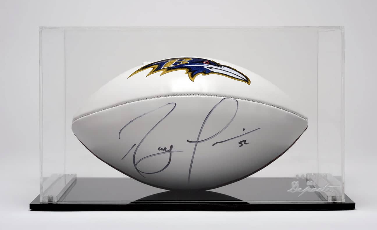 Ray Lewis - Balón Firmado Baltimore Ravens