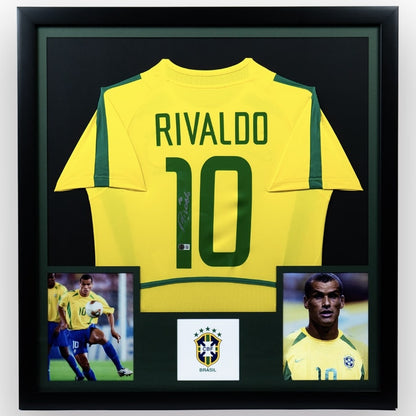 Rivaldo - Jersey Firmado Brasil