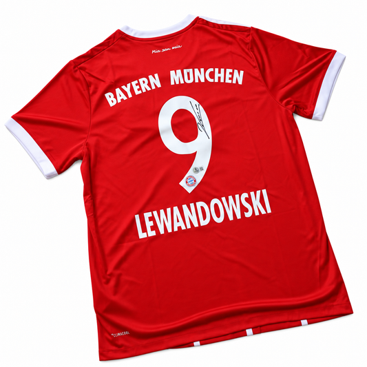 Robert Lewandowski - Jersey Firmado Bayern Munich