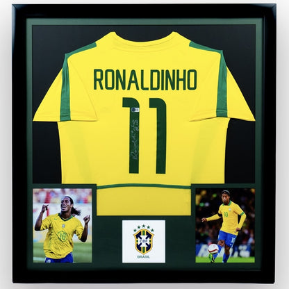 Ronaldinho - Jersey Firmado Brasil