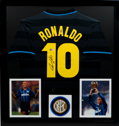 Ronaldo Nazario - Jersey Firmado Inter de Milán