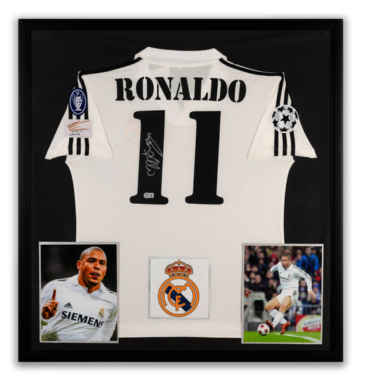 Ronaldo Nazario - Jersey Firmado Real Madrid