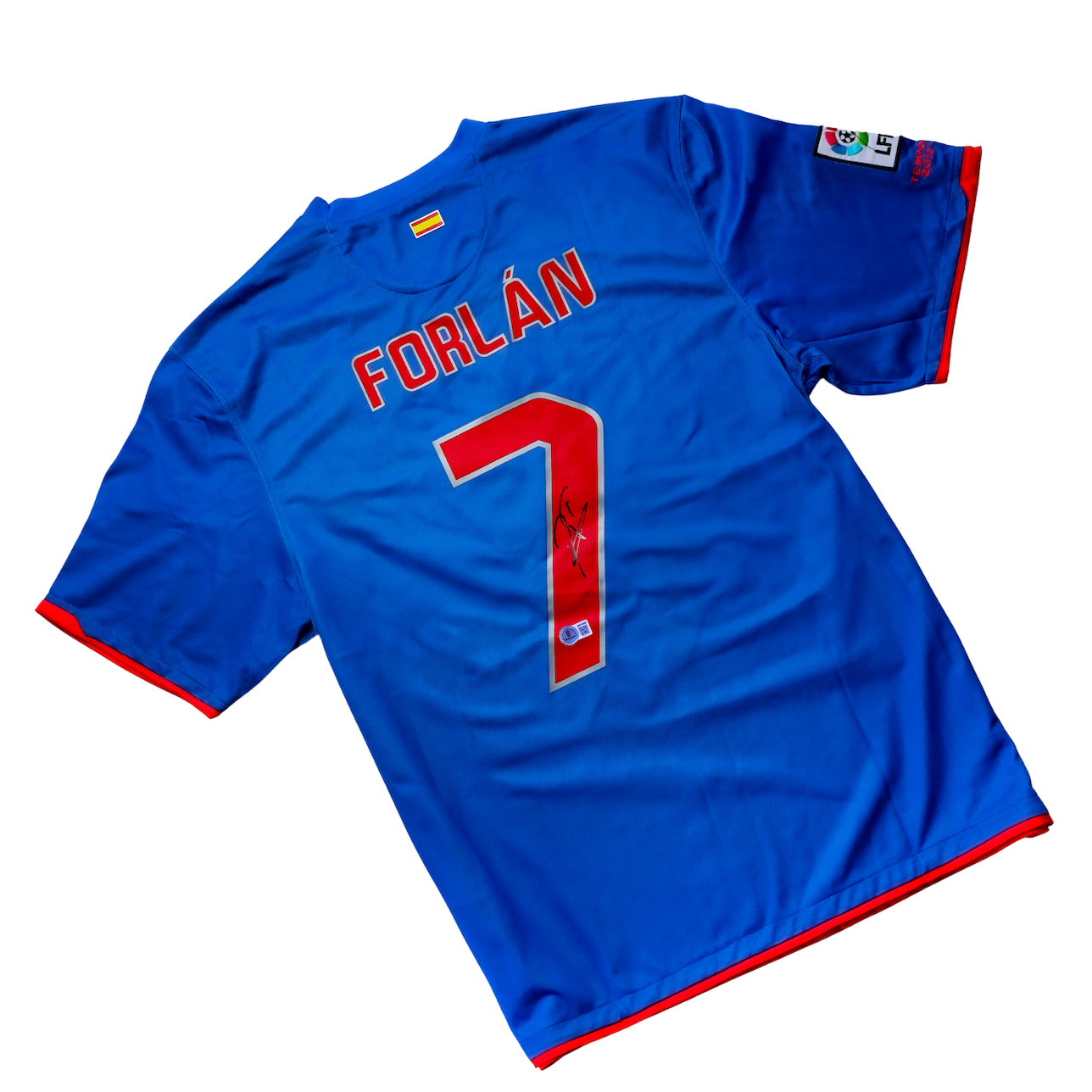 Diego Forlán - Jersey Firmado Atlético de Madrid 2009-2010