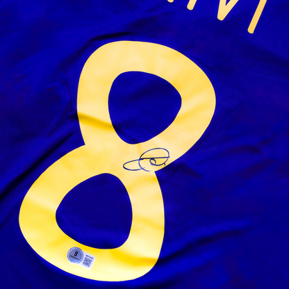 Xavi Hernández - Jersey Firmado España 2010 Visitante