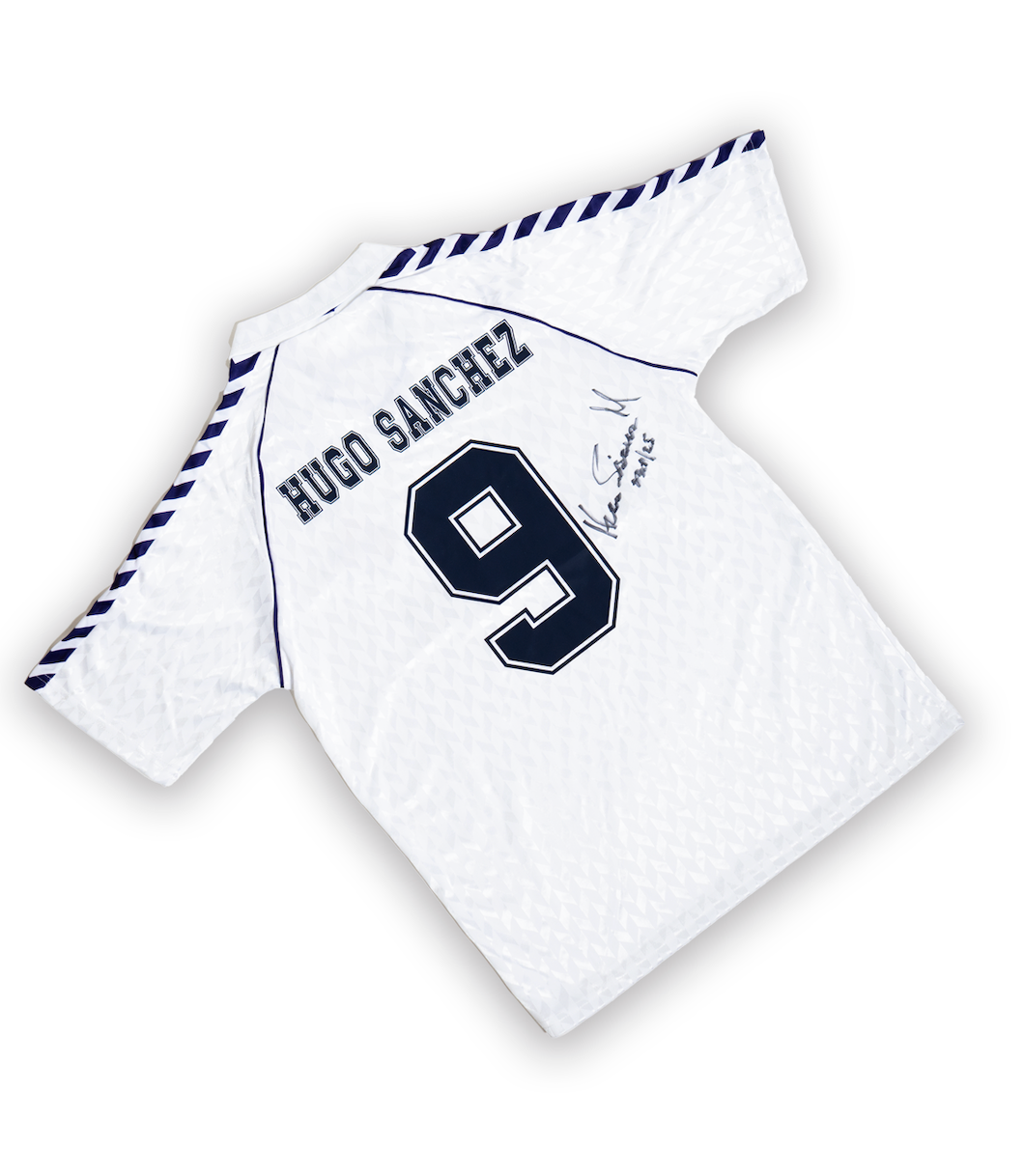 Hugo Sánchez - Jersey Firmado Real Madrid