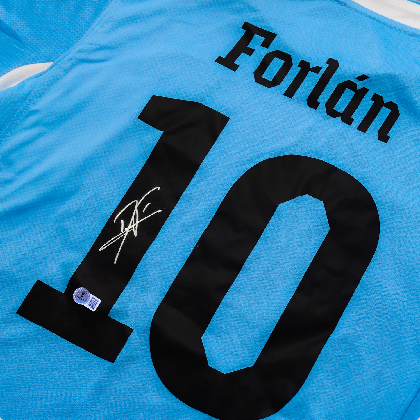 Diego Forlán - Jersey Firmado Uruguay 2010