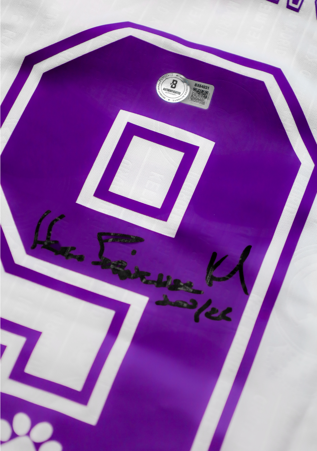 Hugo Sánchez - Jersey Firmado Real Madrid