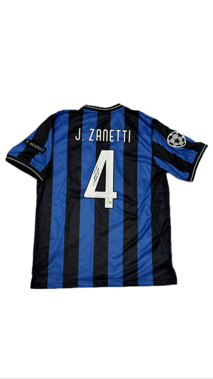 Javier Zanetti - Jersey Firmado Inter de Milán
