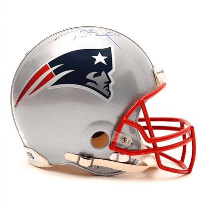 Tom Brady - Casco Firmado New England Patriots