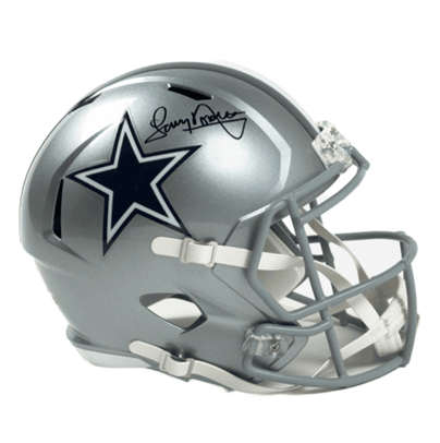 Tony Dorsett - Casco Firmado Dallas Cowboys