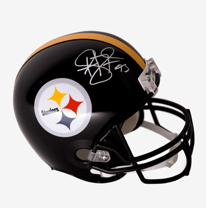 Troy Polamalu - Casco Firmado Pittsburgh Steelers