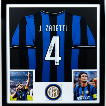 Javier Zanetti - Jersey Firmado Inter de Milán